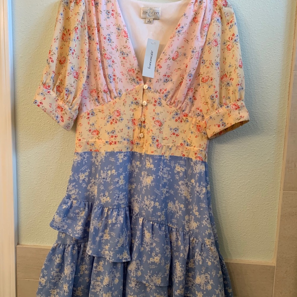 Floral babydoll dress